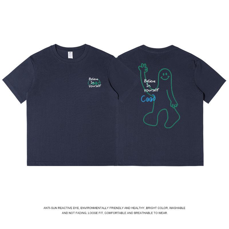 2025 Sabrina Carpenter New Song Manchild Cotton T-Shirt Fashion Casual Retro Printed T-Shirt Men's and Women's Same Top