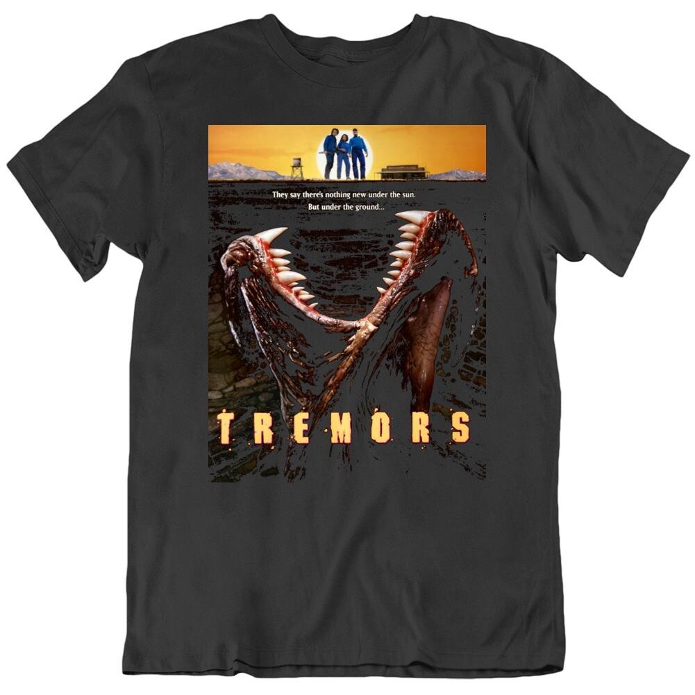 Tremors 1990 Movie Poster Black T Shirt