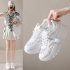 Korean Women's Summer 2025 Dad Shoes: Breathable, Height-Boosting Sports Sneakers