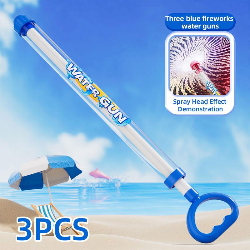 3-х элементный водяной пистолет-фейерверк для игры в воде, игрушка для пляжа, детский водяной пистолет, водяной пистолет для вечеринки, плавающий водяной пистолет