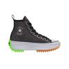 Run Star Hike Concrete Heat Mesh High Top Black