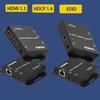 Network Switch Transmitter Receiver Adapter HDMI Extender Splitter Adapter HDMI Extender HDMI Over IP Network Extender 150M  LAN Extensor by RJ45 CAT6