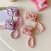 Bead Butterfly Cloth Pattern for Apple AirPods 1 Generation Bluetooth Headset Protective Case Pro1 Headphone Case Bead Chain 1