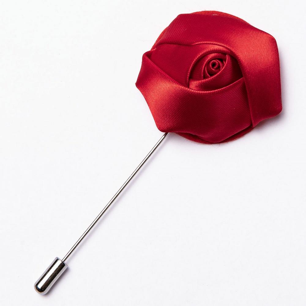 Мужской полосатый галстук Barry.Wang, красно-белый галстук, носовой платок, запонки, бутоньерка, булавка с подарочной коробкой