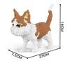 Cute Pet Cat and Dog Shaped Building Blocks, DIY Model Set Creative Construction Play, Collectible Bricks, Unique Gift Idea