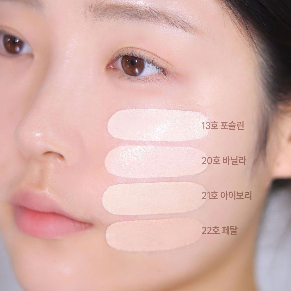 Espoir Be Velvet Cover Cushion SPF42 PA++ (основной продукт + пополнение) 8 цветов