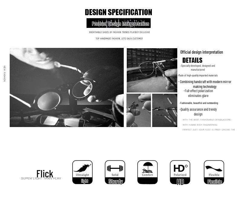 Модные поляризованные солнцезащитные очки для мужчин: Очки для вождения и рыбалки с защитой от ультрафиолета