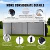 Pop Up Canopy Tent Outdoor Gazebo Tent 10x20FT with Sidewalls & Bag White