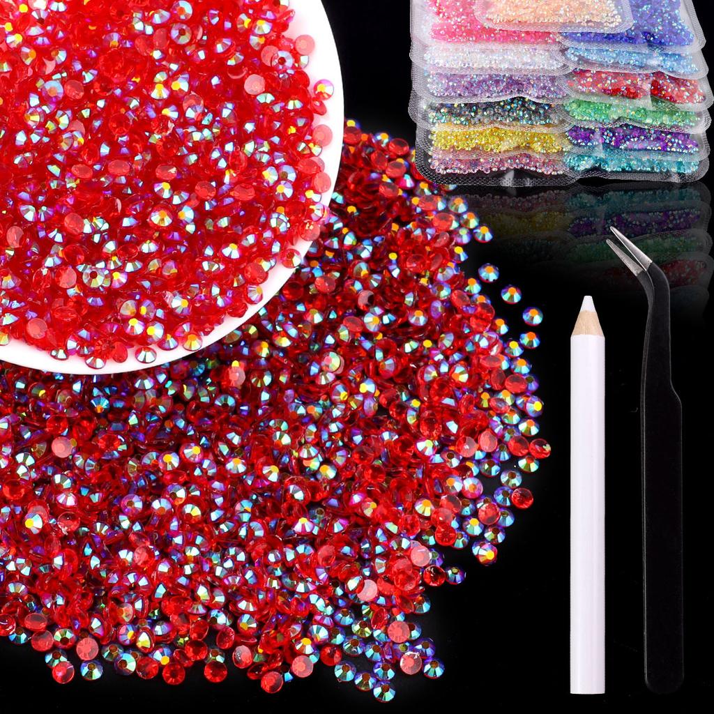 2Mm3Mm4Mm Flat Bottom Resin Drill Diy Handmade Mobile Phone Case Beauty Sticker Drill