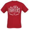 Foo Fighters 100% Organic Wheat Print T-Shirt 100% Cotton Unisex Rock Fans Tee