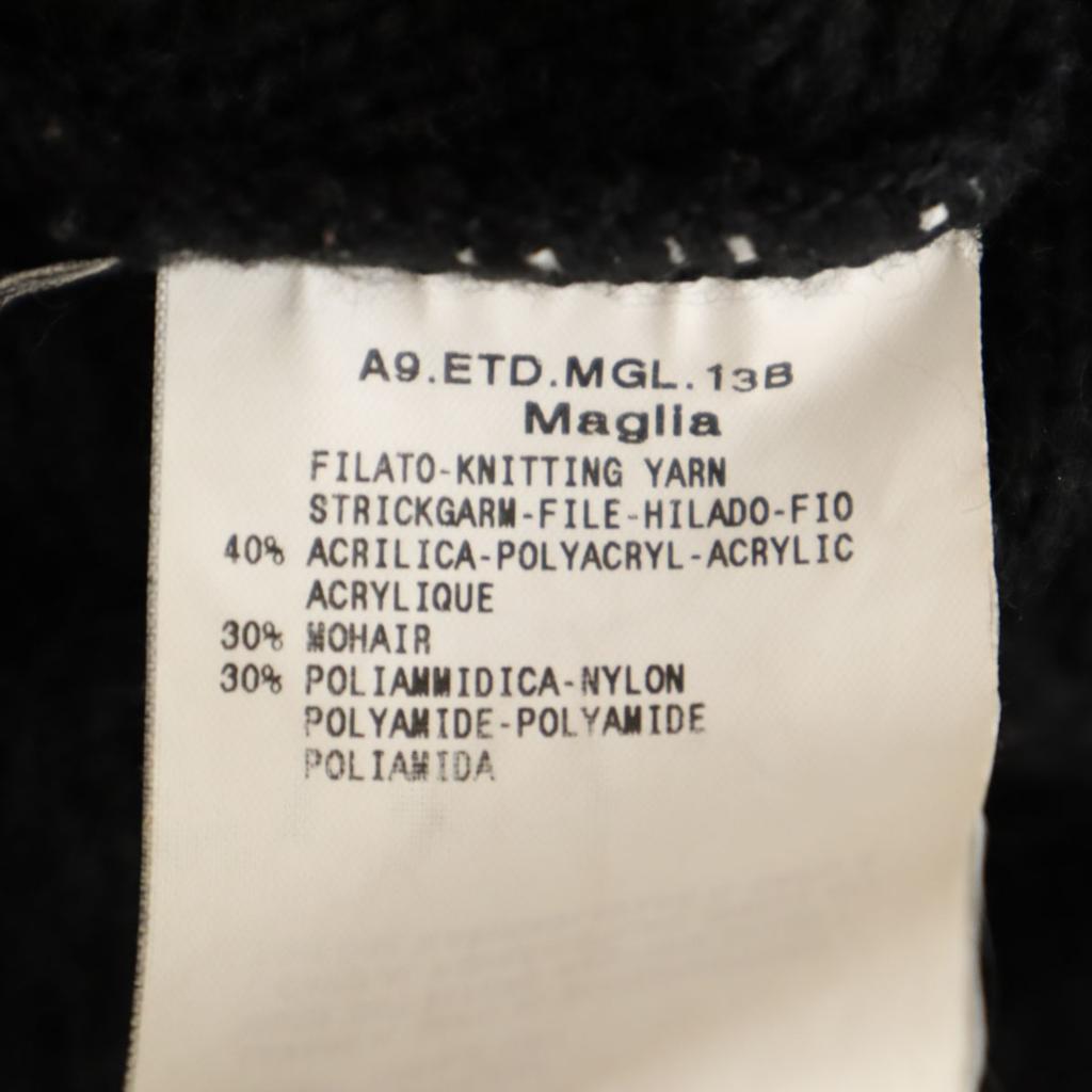 MAX&CO Made In Italy Long Sleeve Knit L Black Women Used