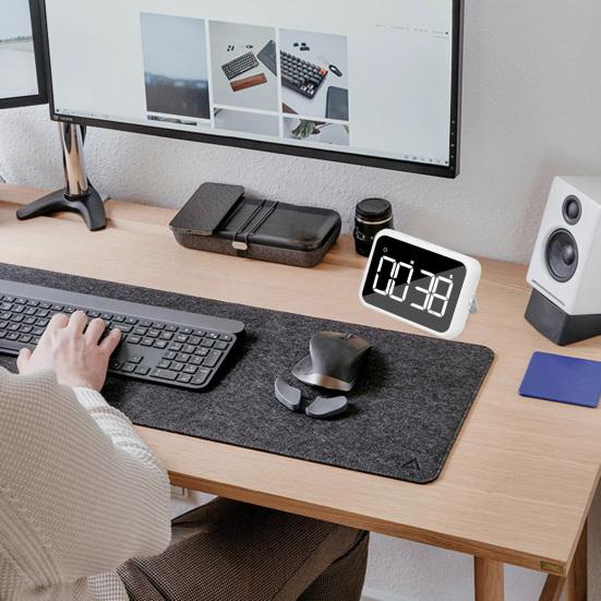 Big Timer with Night Light Portable Battery Powered Magnetic Versatile Countdown Stopwatch for Cooking Classroom Baking