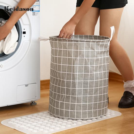 Складная водонепроницаемая корзина для одежды Puntos большой вместимости с квадратной ручкой для хранения белья