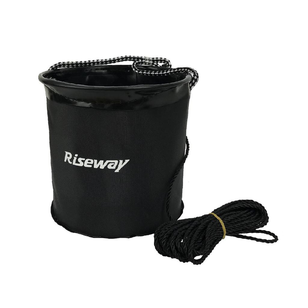 RISEWAY EVA перевернутое ведро для воды круглое 15 см черное UEV-011