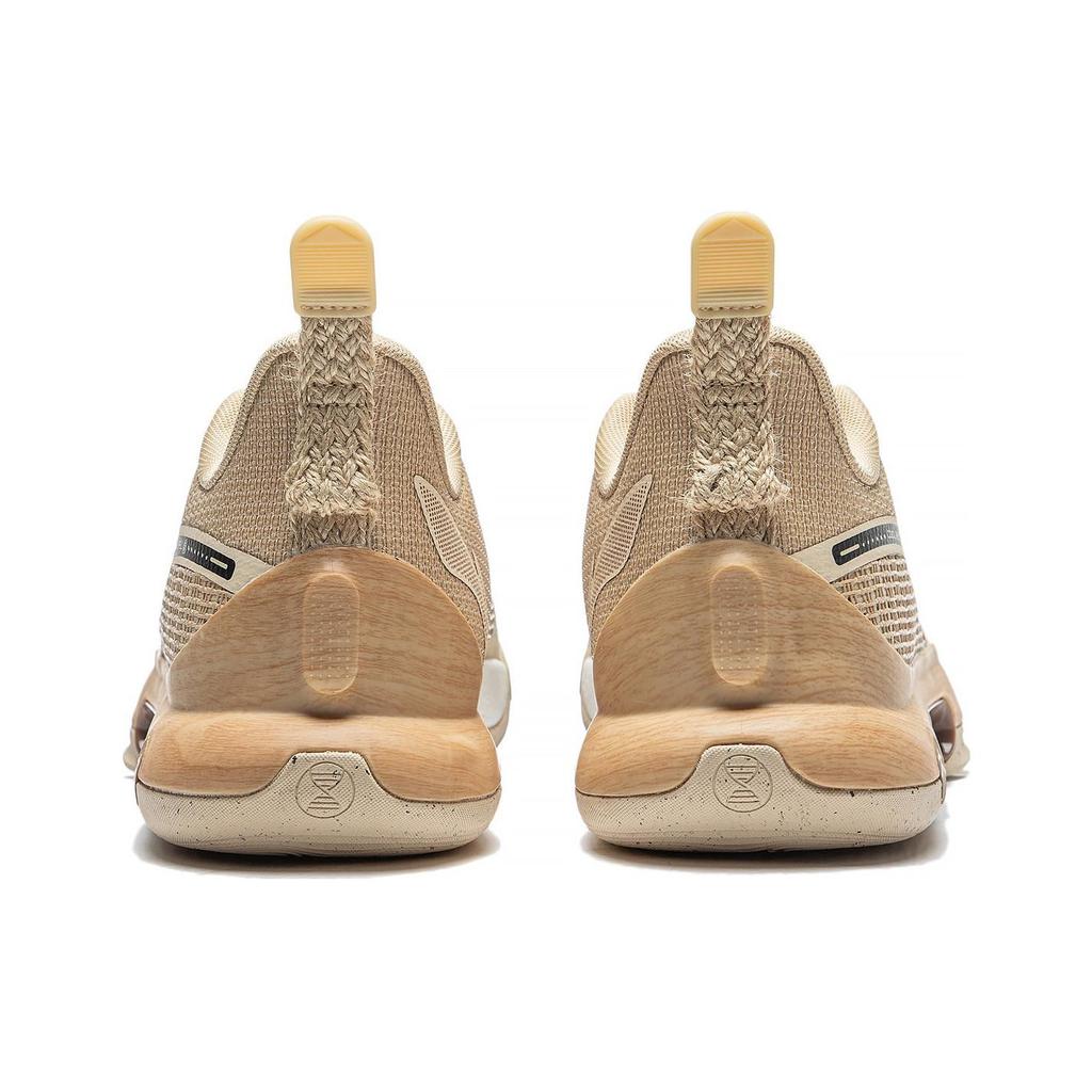 Баскетбольные кроссовки Li Ning Yu Shuai Evolution Low, легкие, высокопрочные, удобные, мягкие, отскакивающие, низкие, мужские, кроссовки цвета миндаля и хаки ABAS161-25