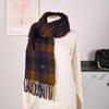 Высококачественный клетчатый шарф в корейском стиле: Теплая, Утолщенная Шаль, Похожая на Кашемир, для Студентов и Пар