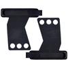 Bodybuilding Workout Weightlifting Cross Training Grips Black Hand Grips