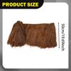 Artificial Pavilion Decoration. Realistic Synthetic Panel for Hotel Complex Terraces And Sites