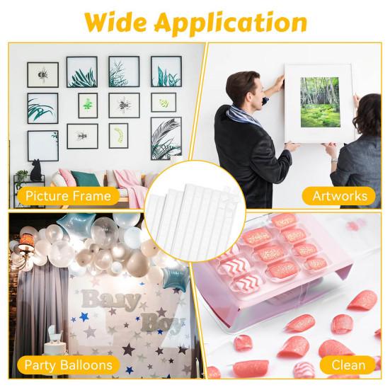 288 шт. липкая замазка для съёмных плакатов, клейкая замазка для монтажа, липкая замазка для подвешивания картин, художественных украшений