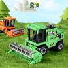 Crane Kids Farmer Cart Toy Harvester Engineering Inertia Car Toy Outdoor