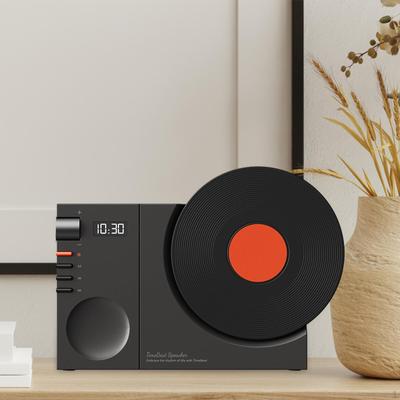 Классический виниловый проигрыватель настольная акустическая система Bluetooth музыкальная система для домашнего декора