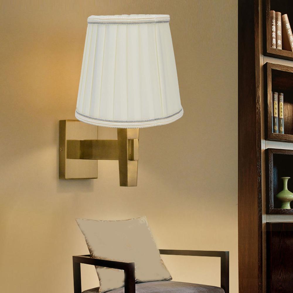 2PCS 5.5 inch Height Lampshade Fabric Chandelier Lamp Shades Modern Wall Lamp Shade Floor Lamp