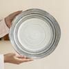 Ретро Тарелка для стейка Керамическая тарелка Тарелка Домашняя тарелка для овощей Ресторан Отель Легкая роскошь Тарелка для западной кухни Посуда Большая тарелка