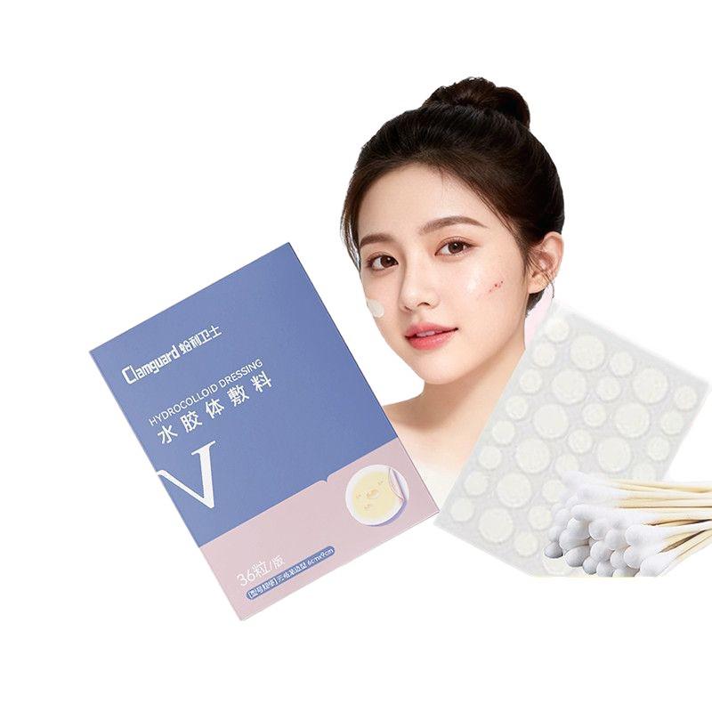 Гидроколлоидные невидимые пластыри от акне - Прозрачные, тонкие, круглые изоляционные маскирующие средства