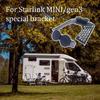 For Starlink Mini Roof Mount Magnetic Steel Kit Dish For Starlink Mini Holder Heat Di Y6Z4