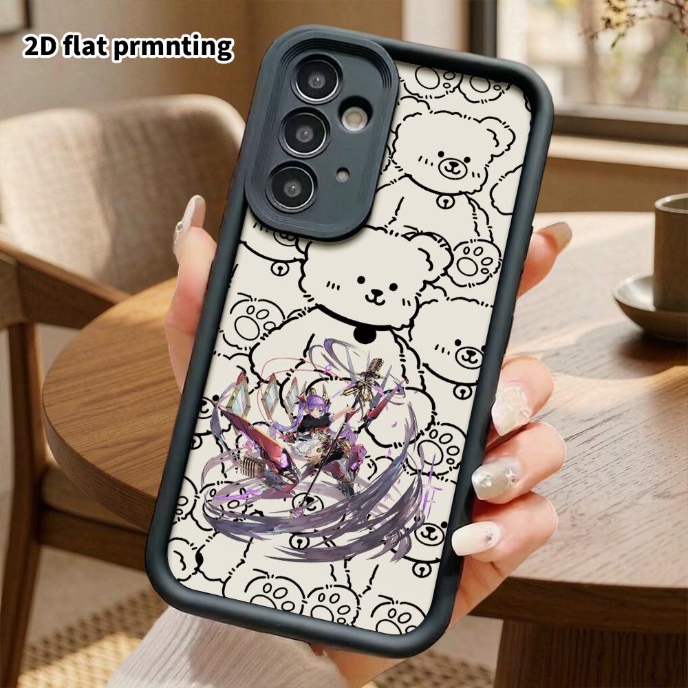 Phone case: 2D flat Samsung Galaxy A34 A35 M05 M06 S20 S22 S21 FE Plus 5G protective case, idol girl, Christmas and Halloween gift