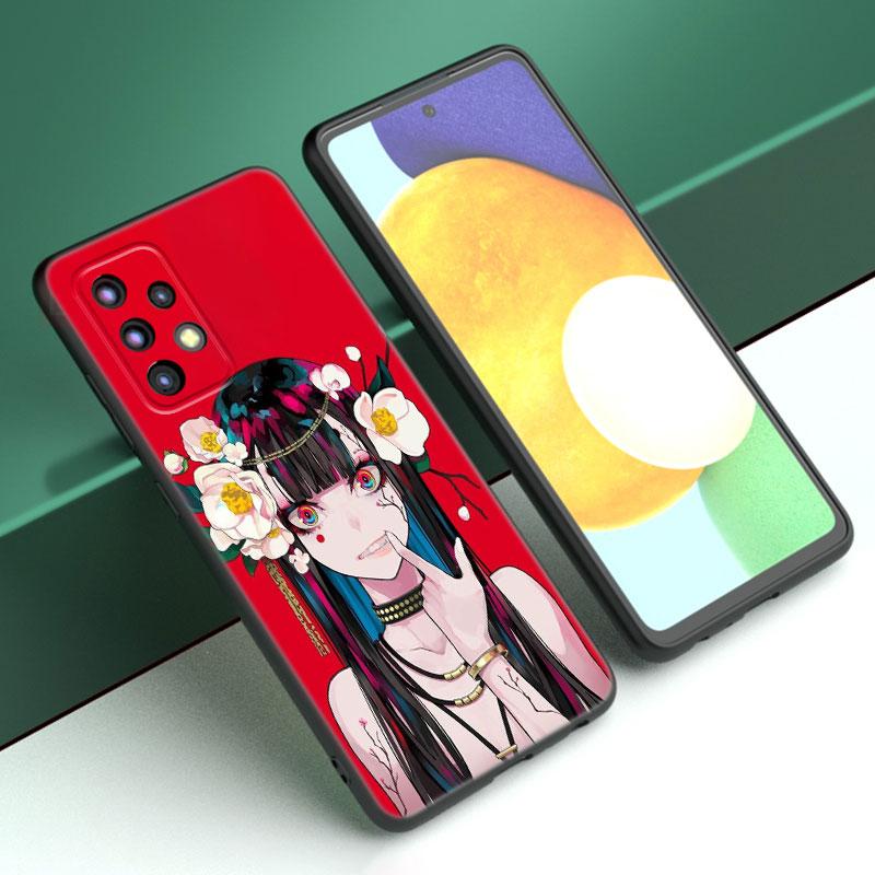 Чехол для телефона в японском стиле с аниме для Samsung A04 A21 A30 A50 A52 S A13 A14 A22 A23 A32 A53 A73 5G A11 A12 A31 A33 A51 A70 A71 A72