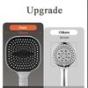 Высокое давление воды Массаж Аксессуары для ванной комнаты 3 режима Душ Замена Душевая Головка Универсальный
