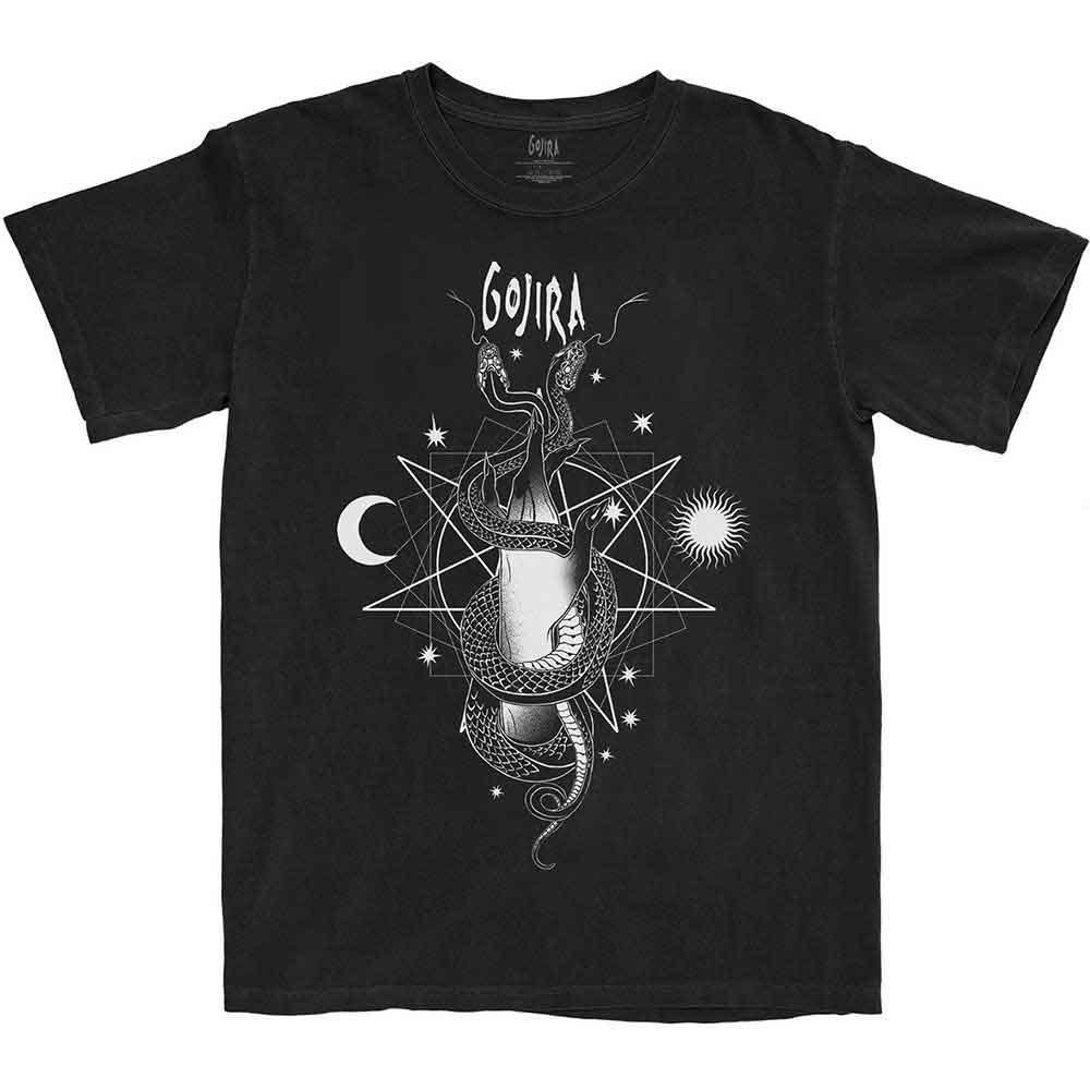 Официальная футболка Gojira Celestial Snakes