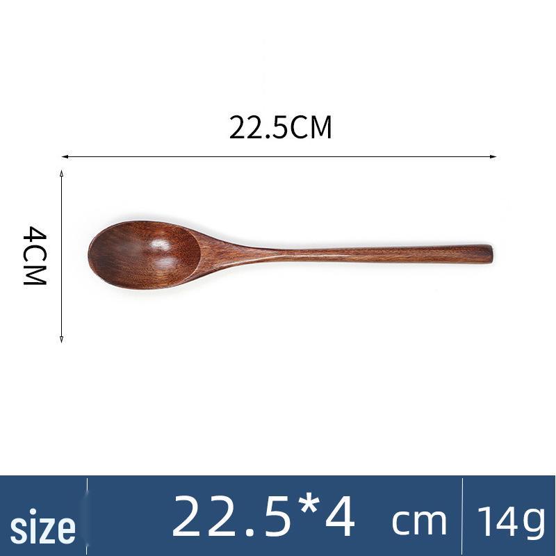 Camphorwood Three-Piece Cutlery Set: Chopsticks, Fork, and Spoon, Solid Wood, Portable and Individual Use.