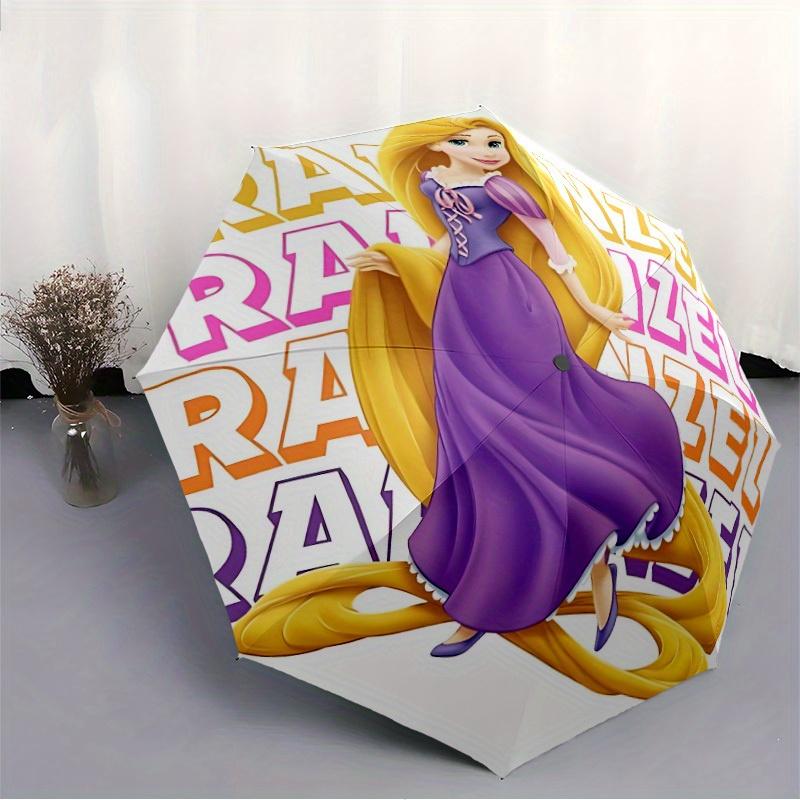 1pc Rapunzel, Princess Automatic Open/close, All-Season Portable Folding Umbrella, Perfect Gift for Friends , Sturdy Ribs yy250808035