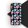 Чехол для телефона для Xiaomi Redmi 15 15C A4 A5 9A 9C NFC Note 9 8 9T 8T 5G Мягкий силиконовый чехол Звезда Темно-красный Сердце Любовь