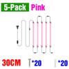 LED Plant Grow Lights Full Spectrum Indoor Hydroponics Seed Flower Vegetables Growth Box Cultivation Lamp EU plug 30/50CM AC220V