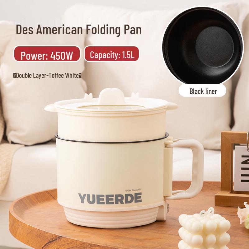 Compact Electric Mini Ramen Cooker - Multifunctional Instant Noodle Pot