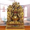 Бестселлер 2025: Пятисторонний горшок-сокровищница Юаньбао с гражданскими и военными божествами для домашнего или торгового алтаря