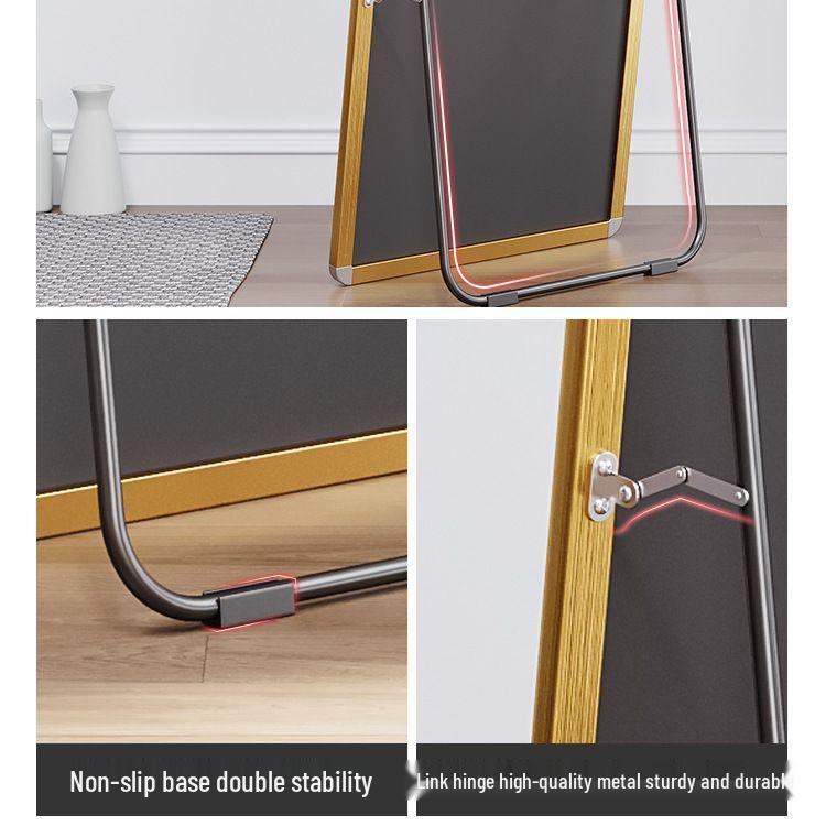 Full-Length Floor Mirror: Stylish Wall-Mounted Dressing Mirror for Bedrooms and Fitting Rooms