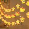 Мультяшный аниме ночник Sanrio Хелло Китти Синнаморолл USB-светильник Декоративные гирлянды для праздника Вечеринка Освещение для атмосферы комнаты