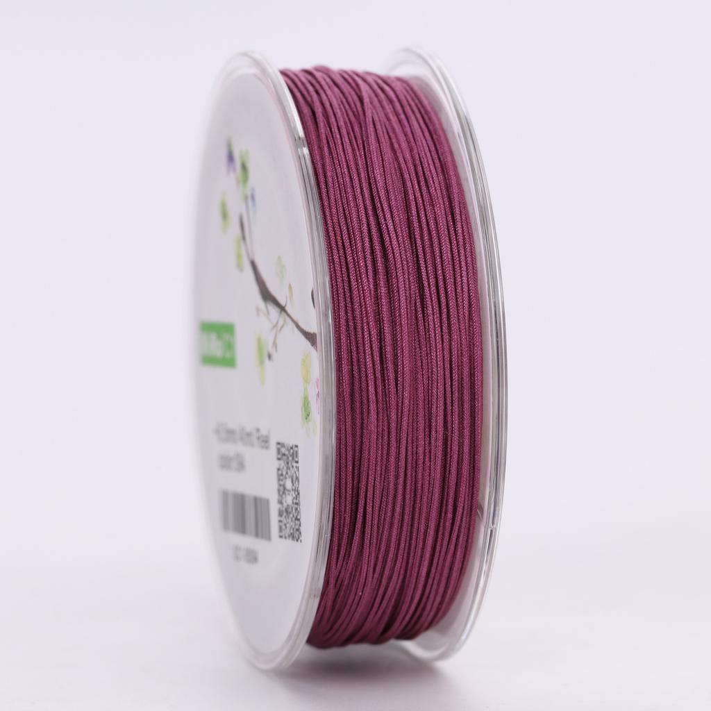 Nylon Cord 0.5mm Lanyard Jewelry Cord Beading Thread Bracelet and Necklace Material Chinese Knotting Cord