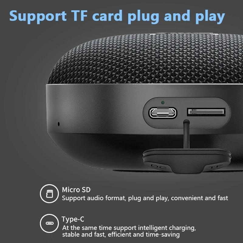 Caixa De Som Bluetooth-динамик Портативная звуковая коробка Музыка Беспроводной мини-сабвуфер Колонка Bocina Blootooth Baffle Велосипед Громкий
