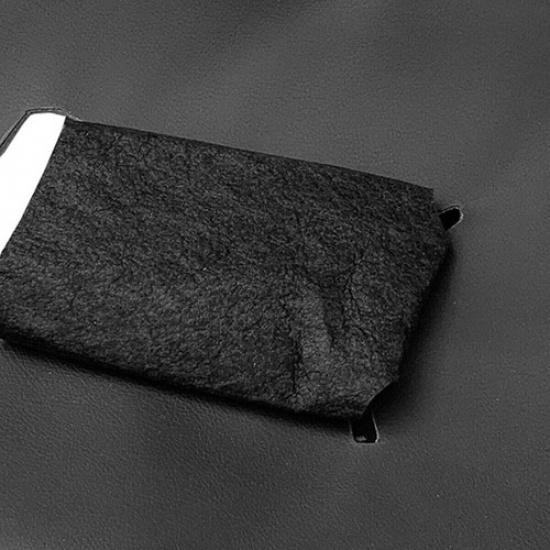 For Chevy Silverado GMC Sierra 2014-2018 Console Lid Leather Armrest Cover Black