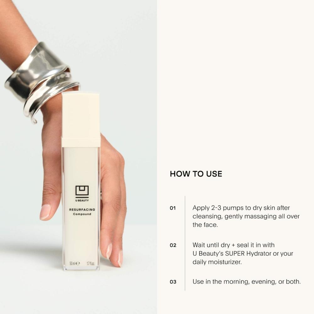 U beaUty resUrfaCing CompoUnd FaCe serUm With Retinol + Vitamin C 0.5 Oz 15 Ml 0.5 Oz 15 Ml