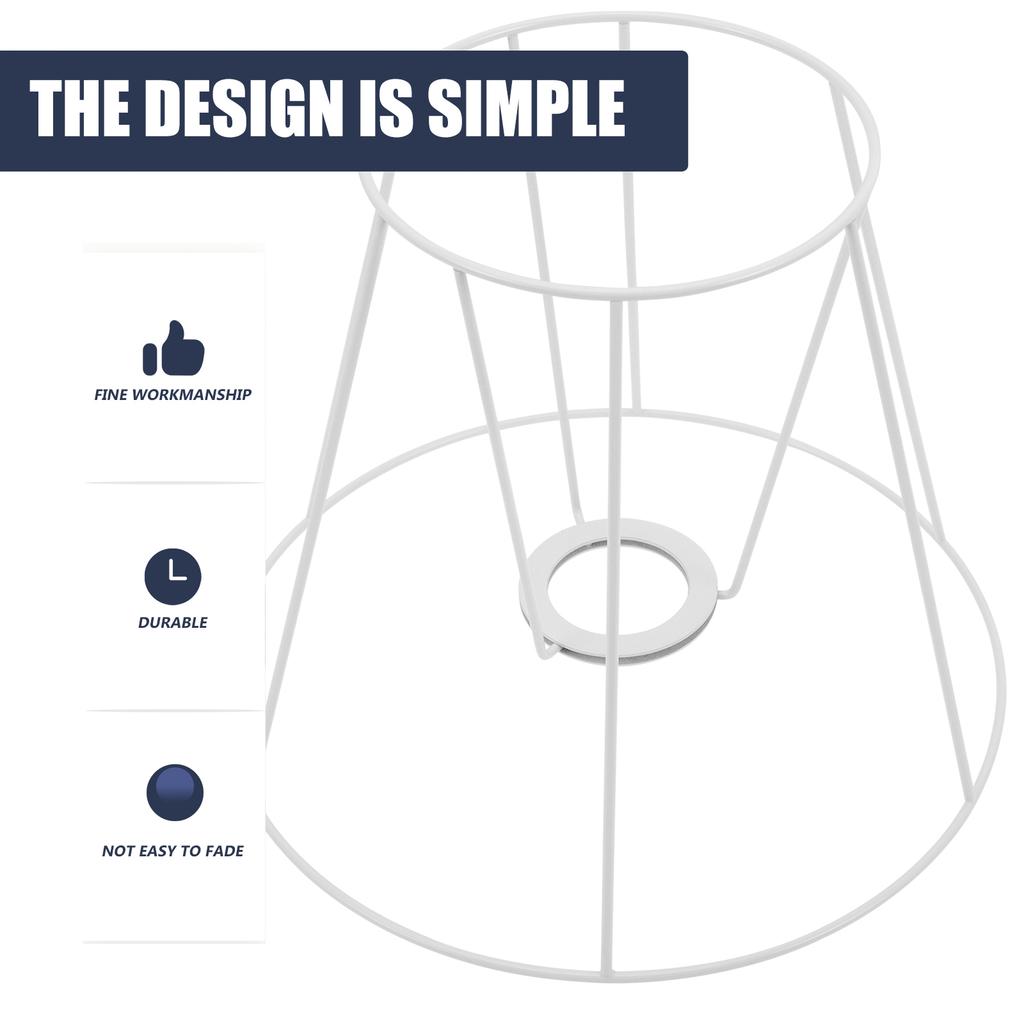 Каркас абажура для настольной лампы Ретро декор Фоторамки из проволоки Железное кольцо для DIY Фото