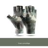 Fishing Gloves Half Finger Sun Protection Cycling Gloves Fitness Gym Sun Glove for Women Men Outdoor Sports Breathable Anti-Slip