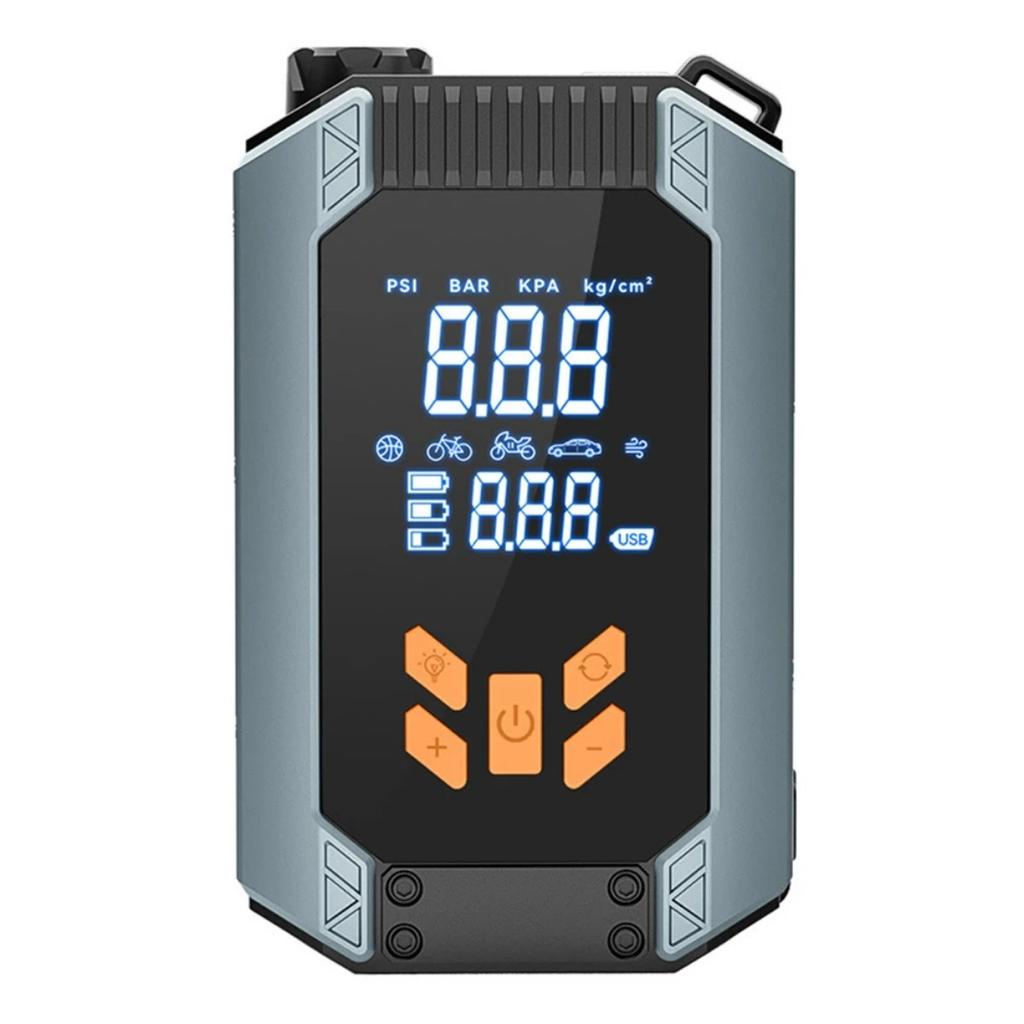 12 В автомобильный аварийный стартер, беспроводной литиевый надувной насос, аварийный стартер, универсальный умный надувной насос