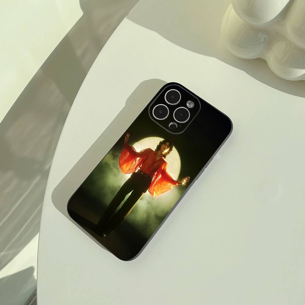 Поп-певец-C-Конан-G- Серый Чехол Для Телефона Для iPhone 17,16,15,14,13,12,11 Pro Max,16/15/14Plus,XS Мягкий Черный Чехол