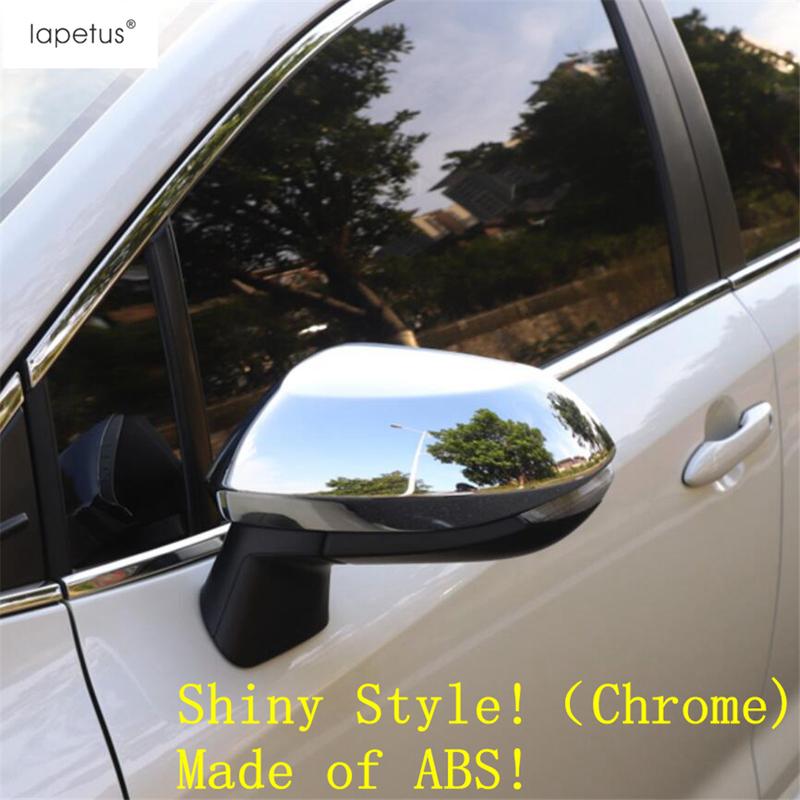 Door Rearview Mirror Cap Decoration Cover Trim For Toyota Corolla E210 - 2025 Chrome / Carbon Fiber Accessories Exterior